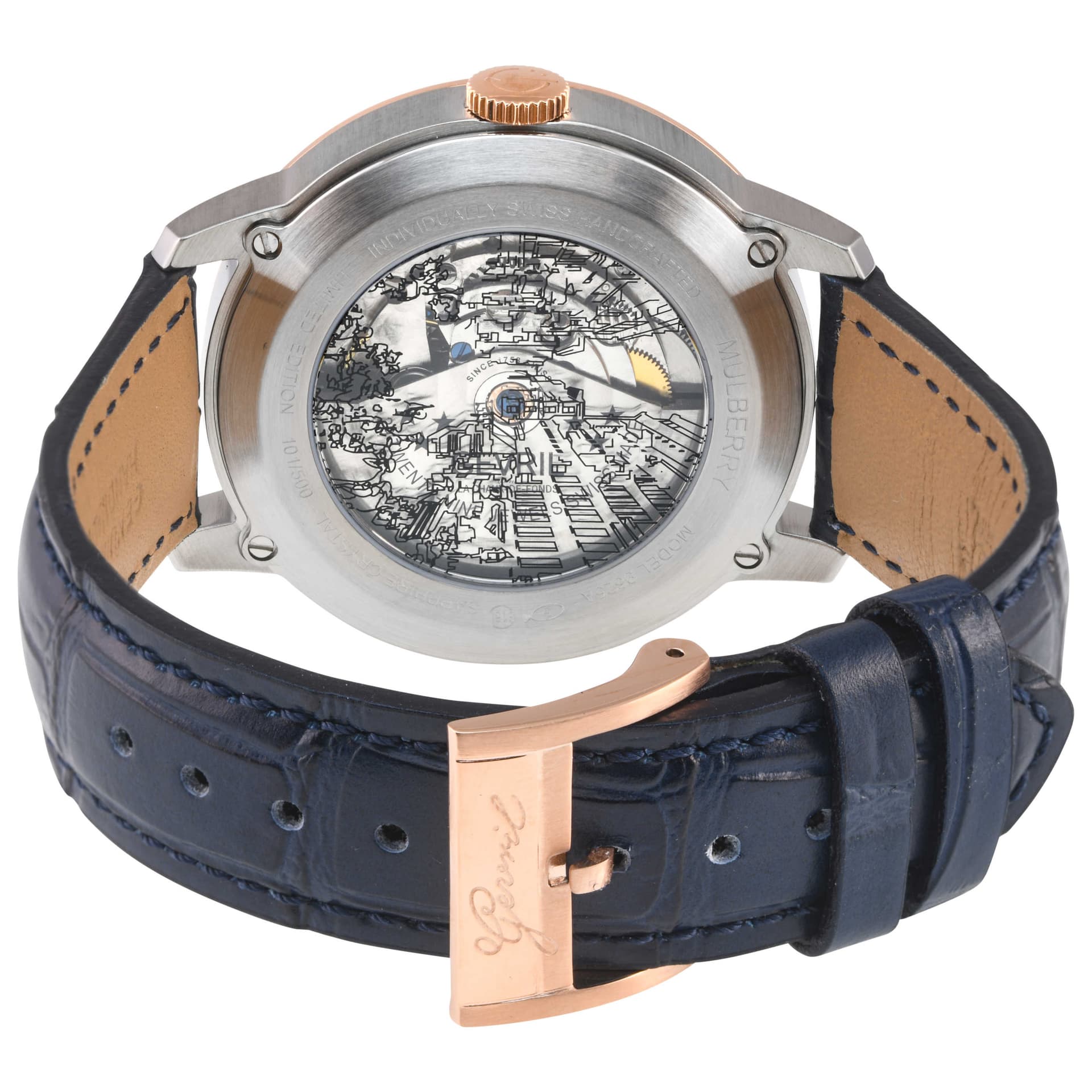 Gevril Mulberry Men's Watch 9625 2