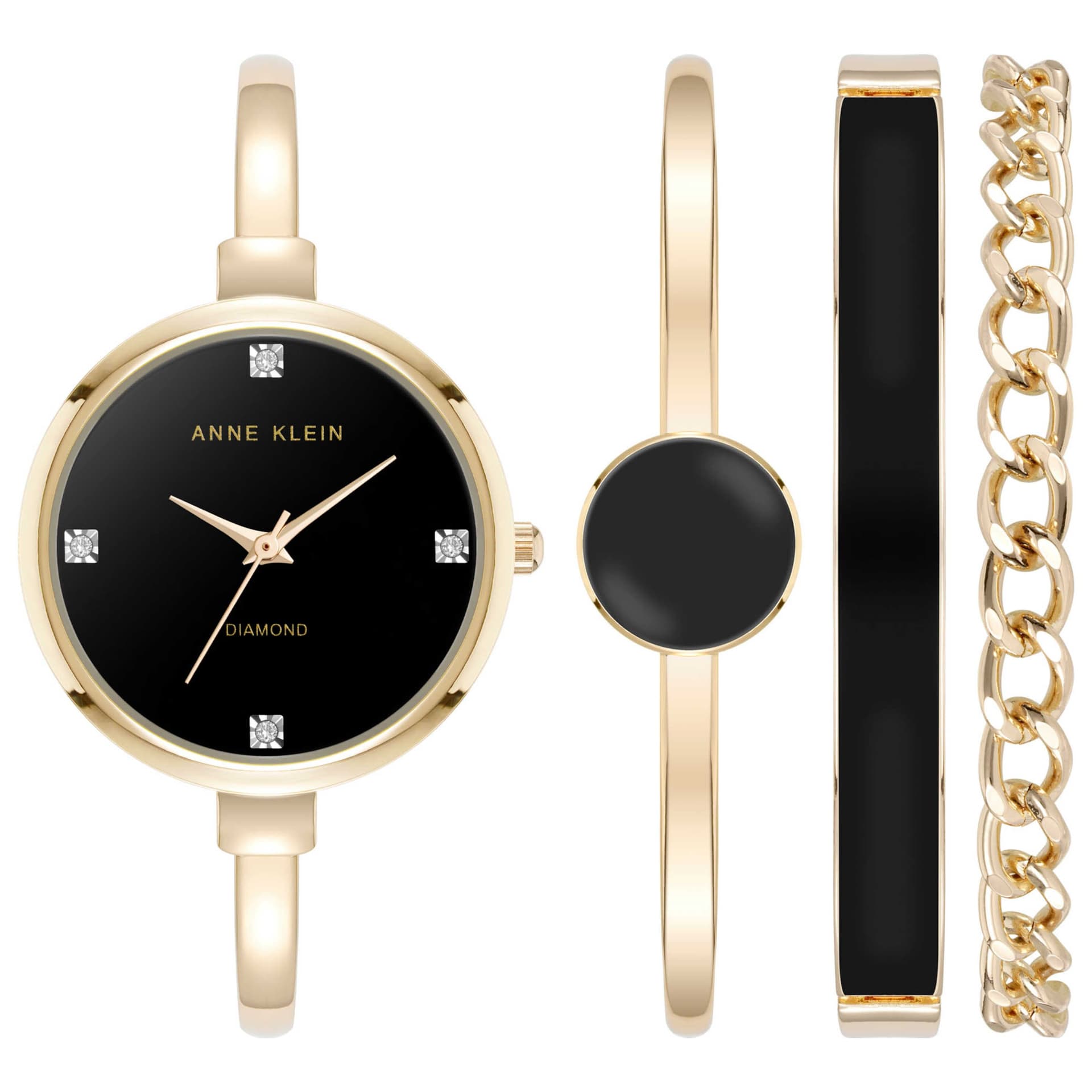 Anne Klein Women's AK-5142BKST