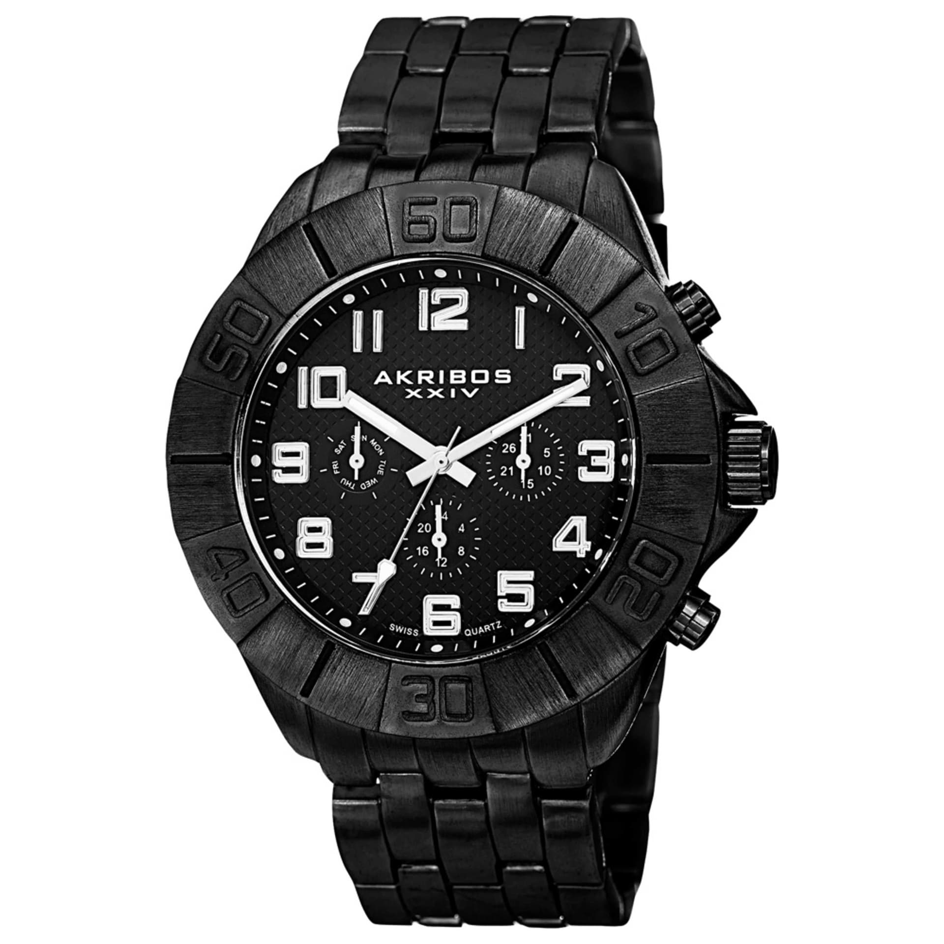 Akribos Xxiv Men's Watch AK767BK