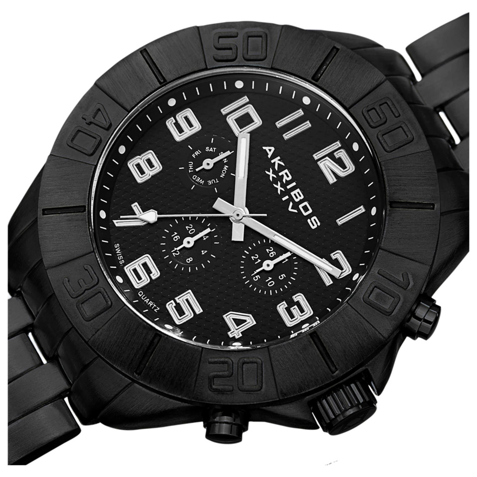 Akribos Xxiv Men's Watch AK767BK 3