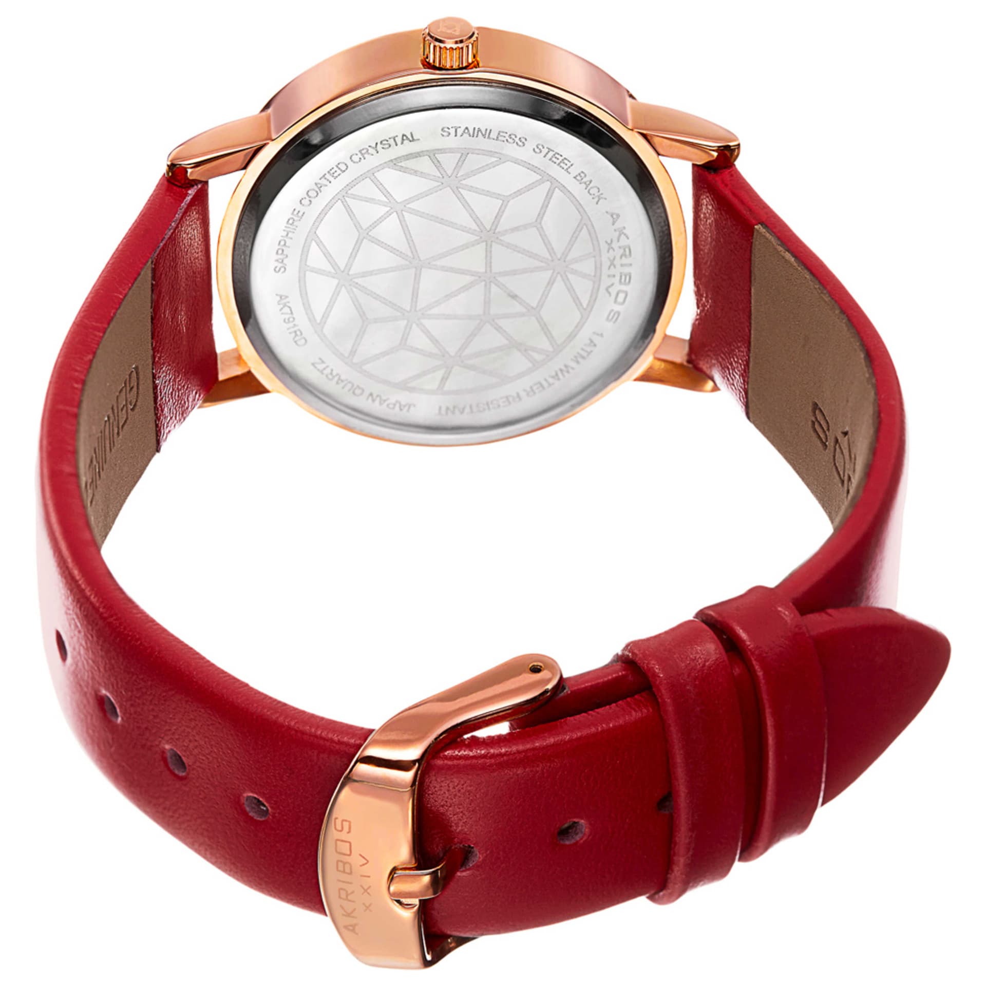 Akribos Xxiv Women's Watch AK791RD 2