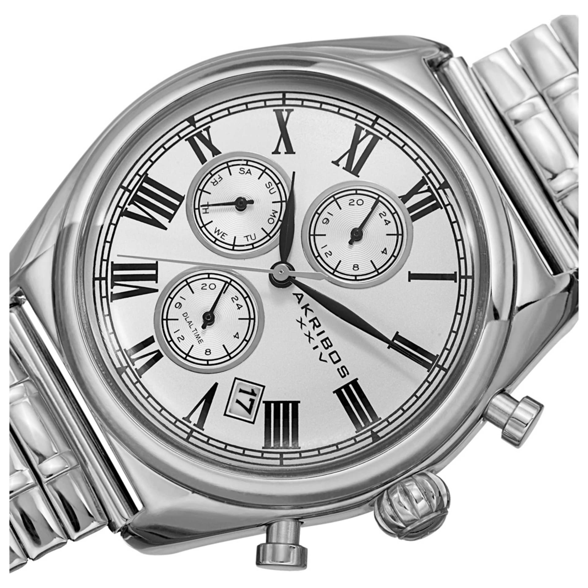 Akribos Xxiv Men's Watch AK827SS 3