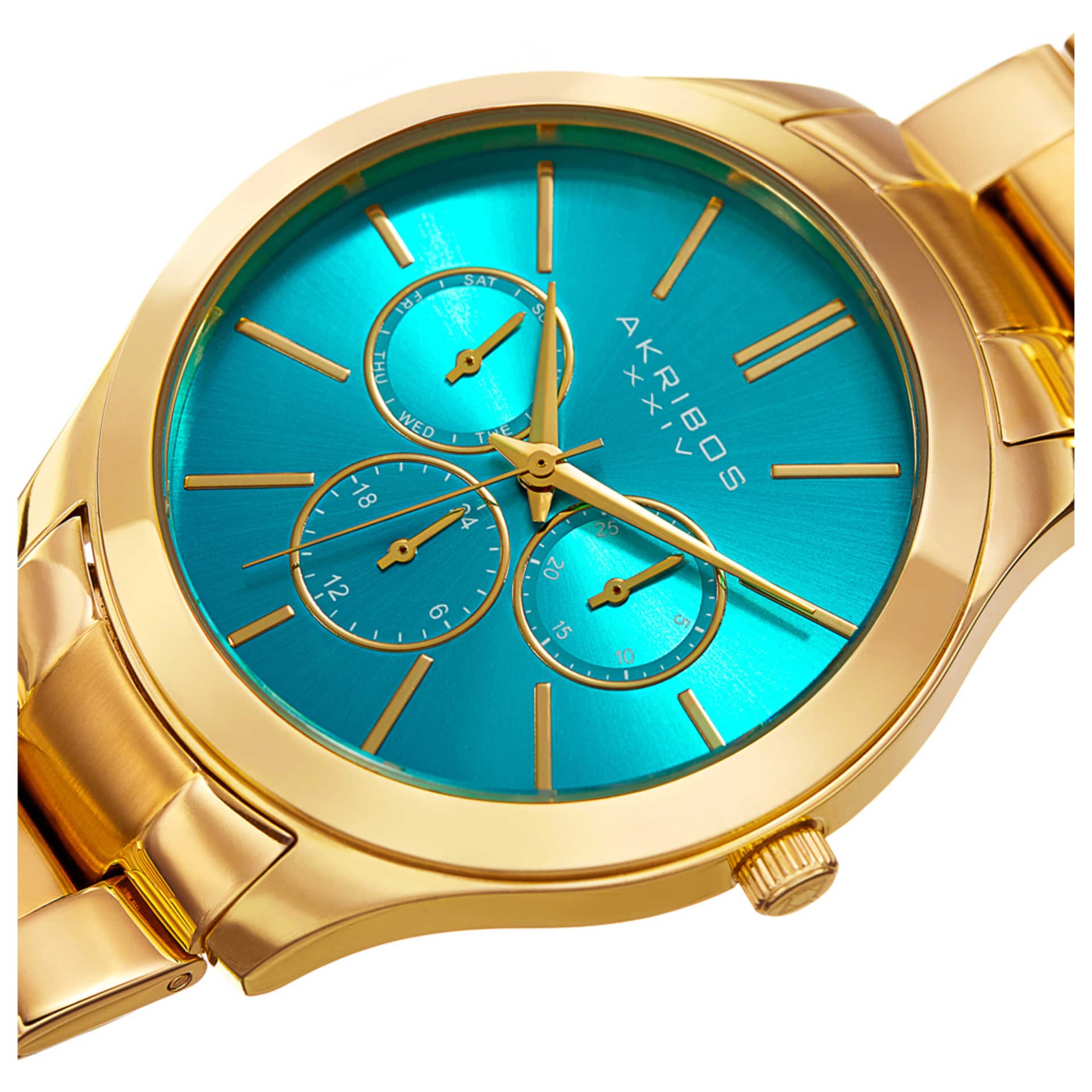 Akribos Xxiv Women's Watch AK952YGTQ 3