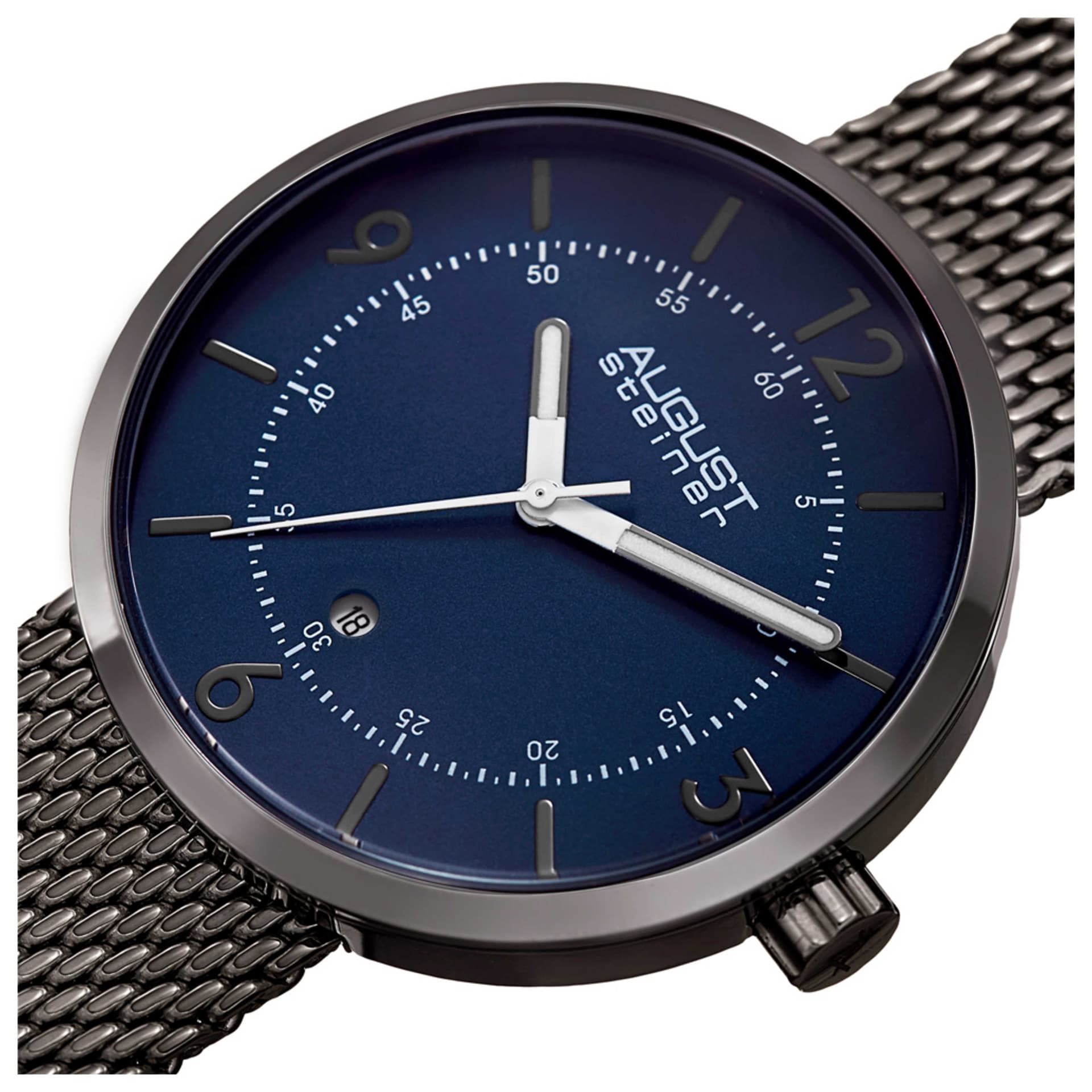 August Steiner Men's Watch AS8204GNBU 3