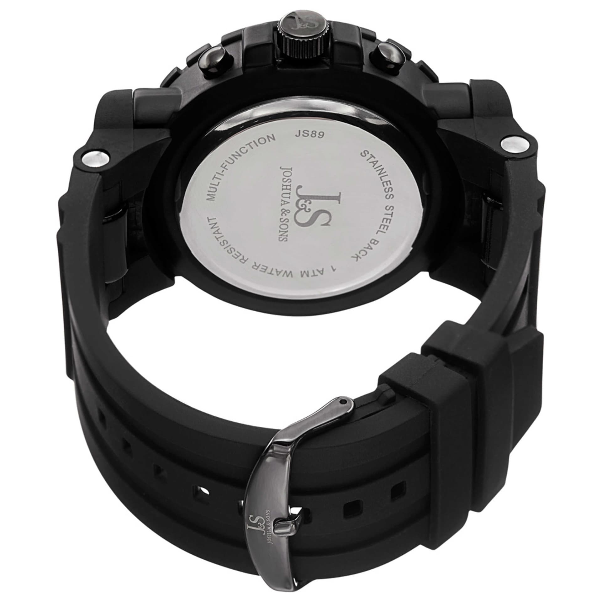 Joshua & Sons Men's Watch JS89BKW 2