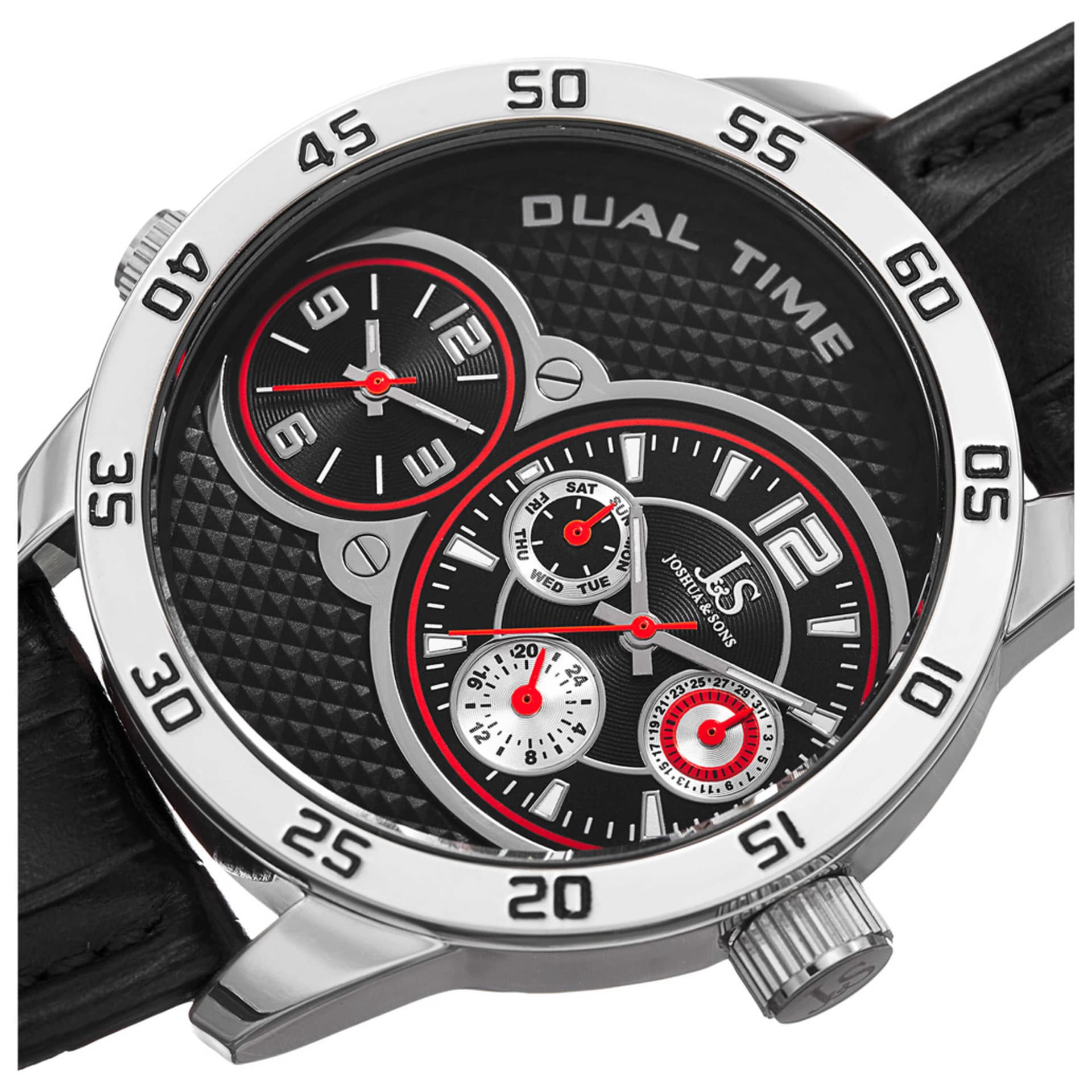 Joshua & Sons Men's Watch JS97SSB 3