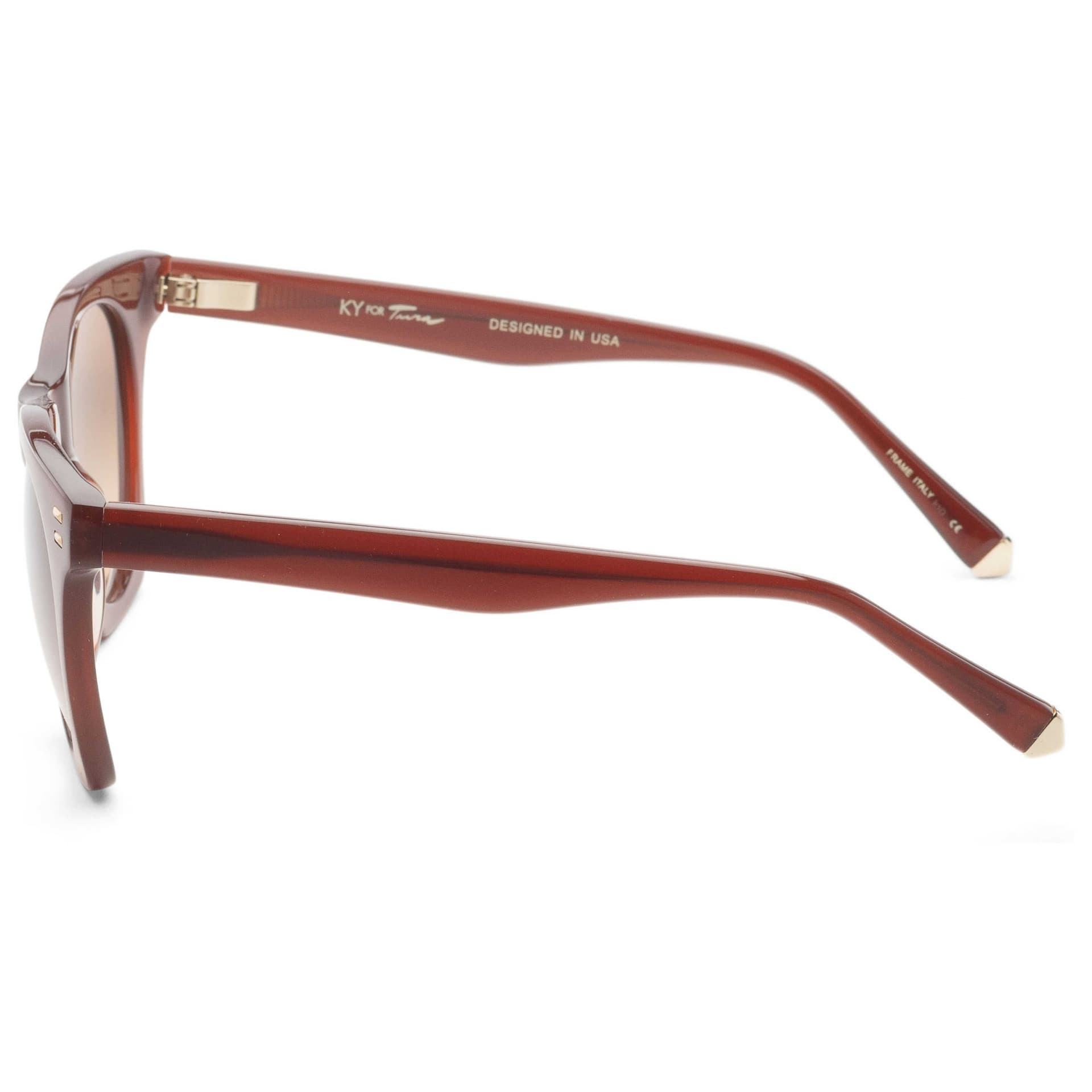 Kate Young Women's Sunglasses K550-BRN-50 2