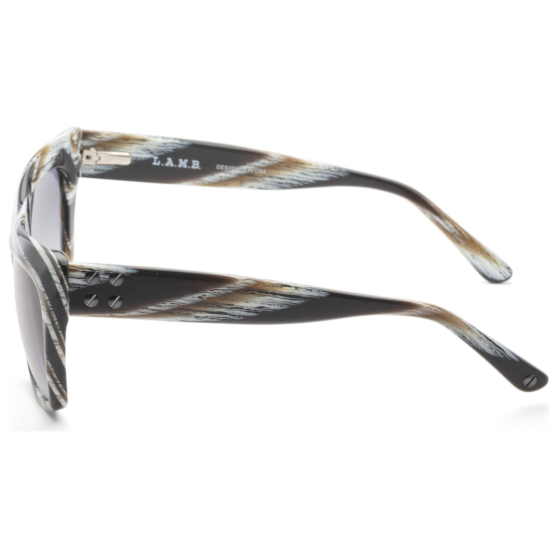 L.A.M.B. Women's Sunglasses LA513-HRN-56 2