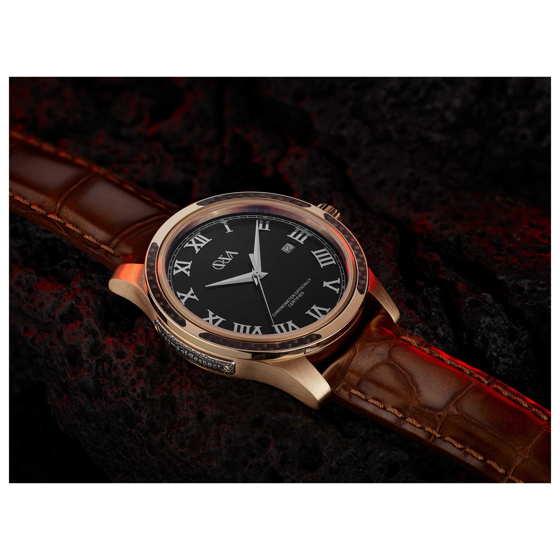 Q&A Men's Watch MGMA-BRNZ 2