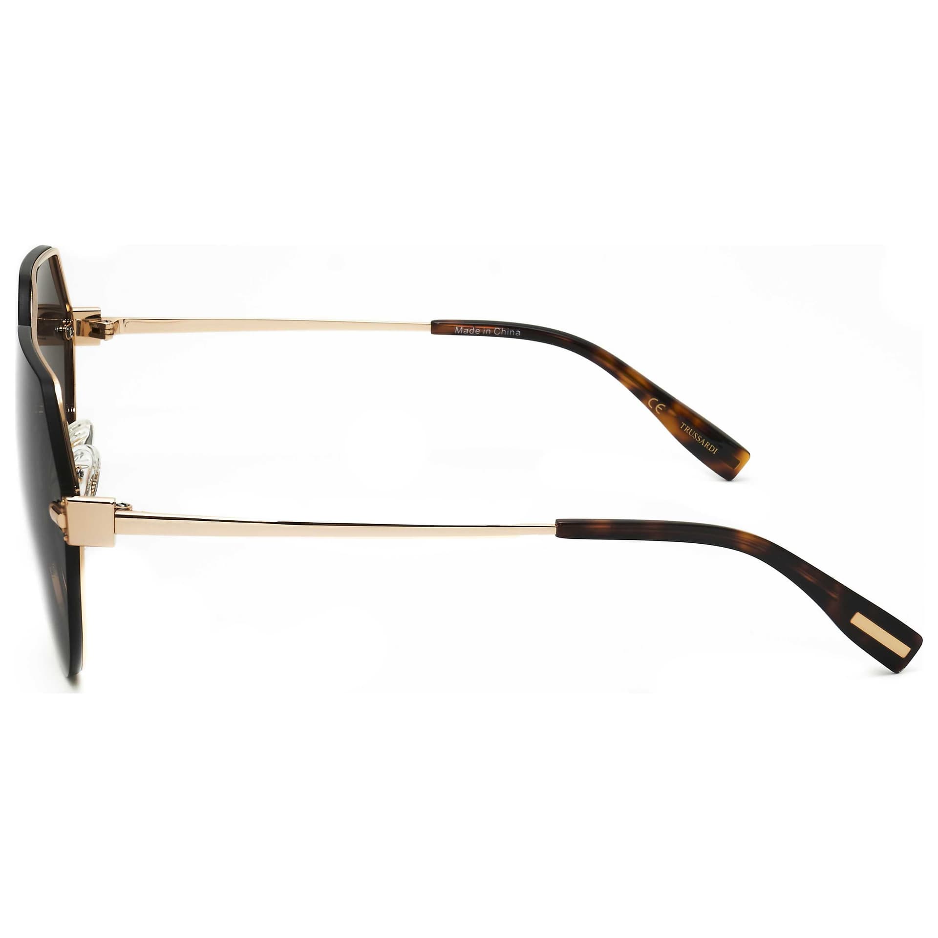 Trussardi Unisex Sunglasses STR454FL-004AS-63 2