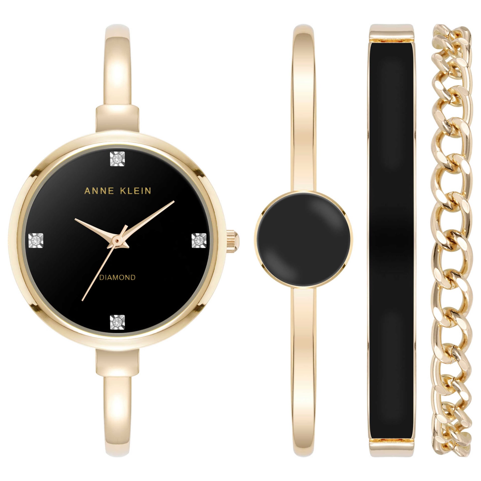 Anne Klein Women's AK-5142BKST