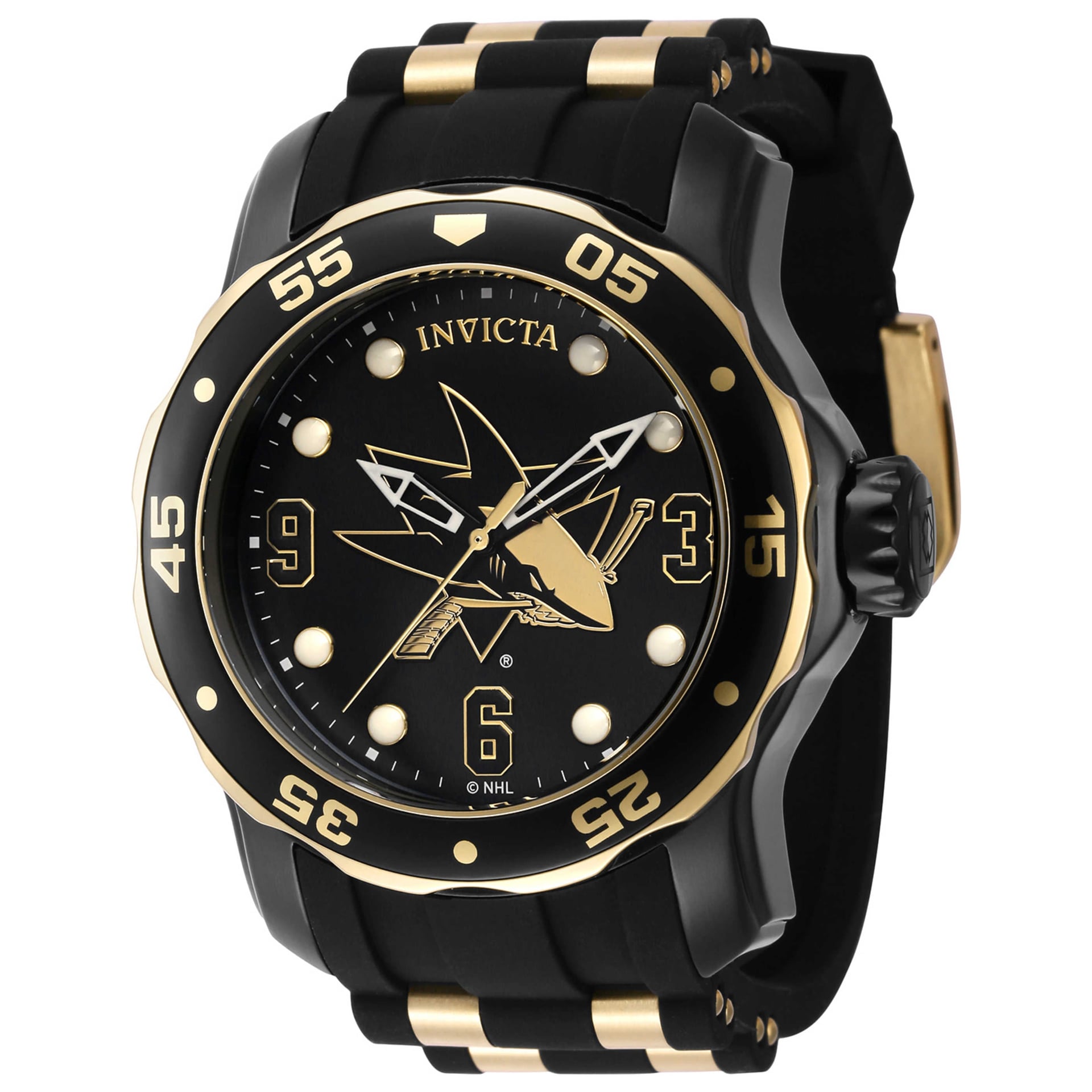 Invicta San Jose Sharks Men's Watch IN-42318