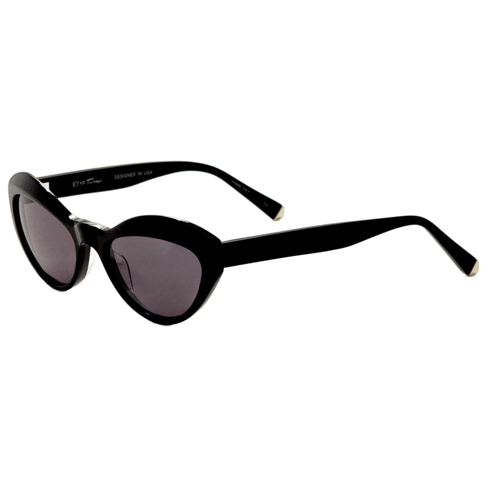 Kate Young Kate Young Women's Sunglasses K551-BLK-54