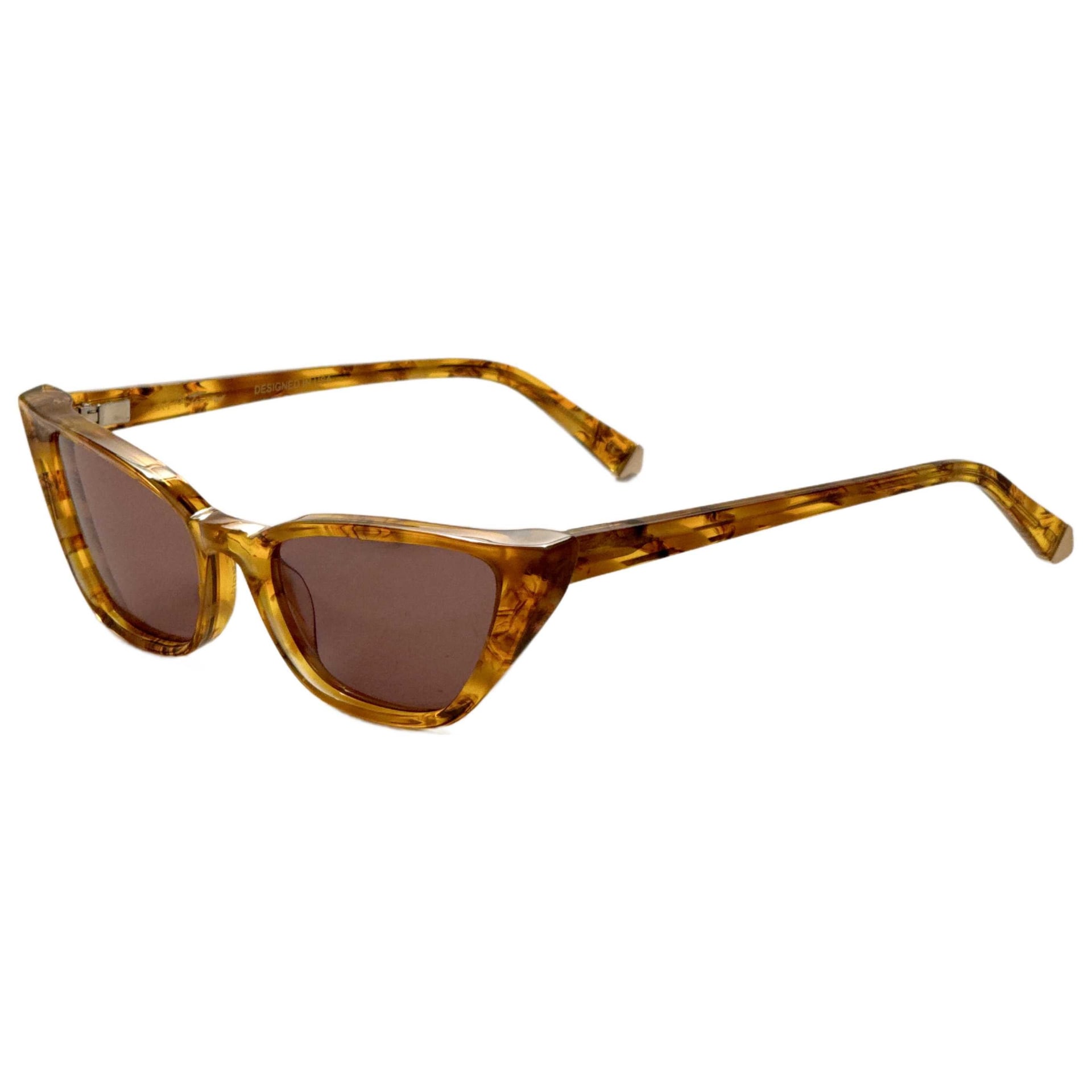 Kate Young Kate Young Women's Sunglasses K557-AMB-54