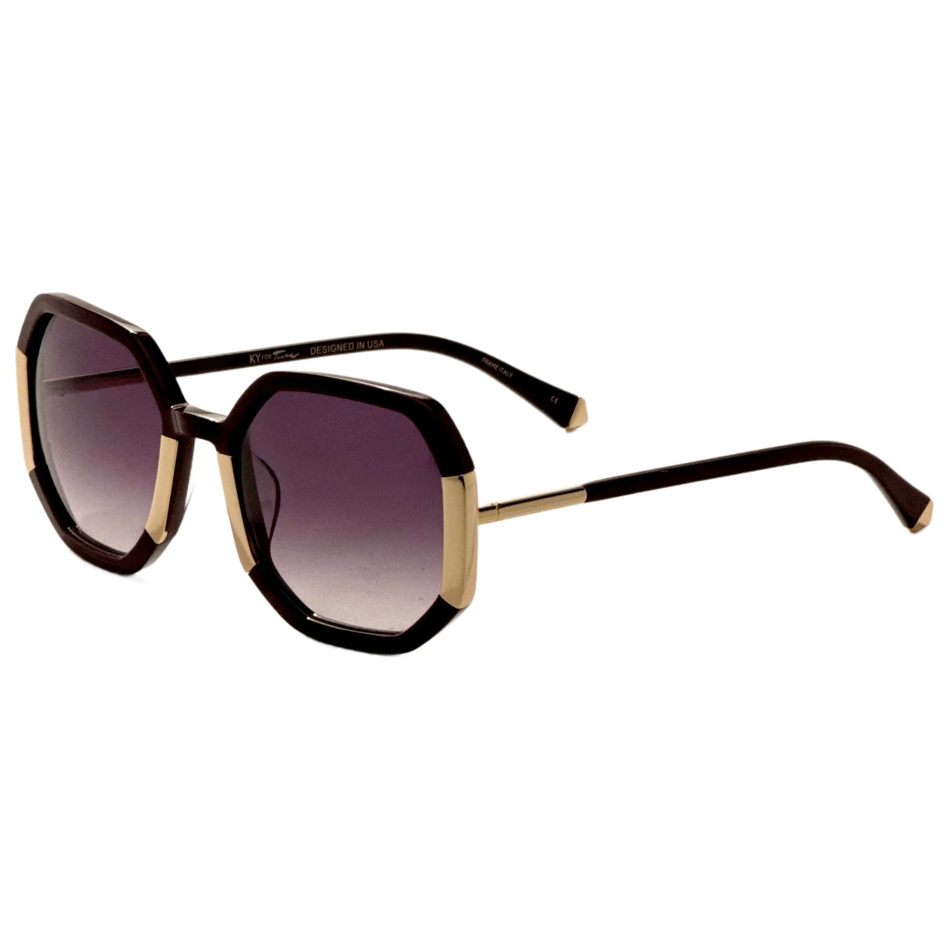 Kate Young Kate Young Women's Sunglasses K579-BUR-53