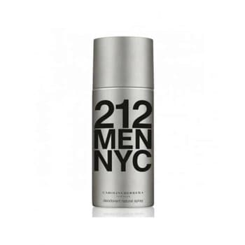 Carolina Herrera Men's 212 Men NYC Deodorant Spray 148 ml Fragrances 8411061906804